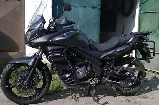 Marselus Σετ Πλαϊνές Βαλίτσες Μοτοσυκλέτας σε Μαύρο Χρώμα