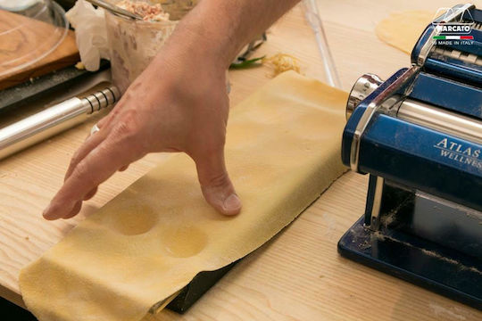 Μεταλλικός Πλάστης Κουζίνας Σετ με Φόρμα 34cm Φ12.5cm