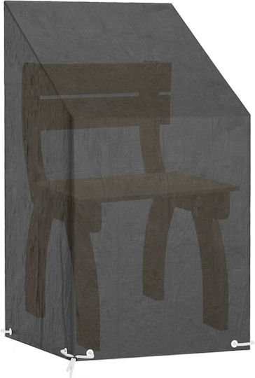 vidaXL Waterproof Armchair Cover Black 65x65x120cm