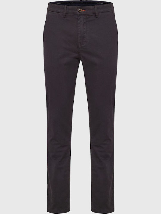 Trousers Chino in Regular Fit Dark Grey