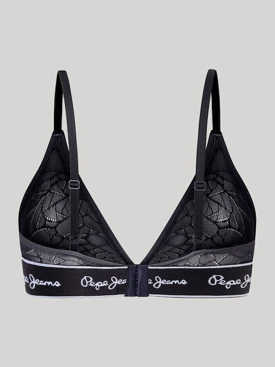 Pepe Jeans Bralette Σουτιέν Μαύρο
