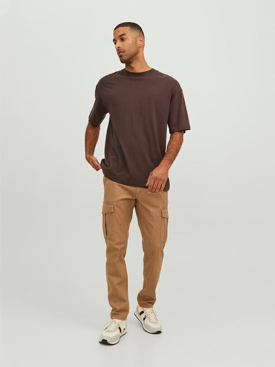 Trousers Cargo Elastic in Slim Fit Otter