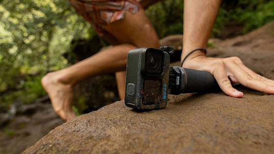 GoPro Hero12 Action Camera 5K Underwater with Touch Screen 2.27" and Wi-Fi Black