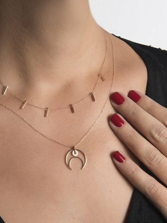 Ekan Halskette aus 14K Gold