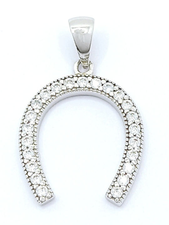 PS Silver Charm Bogen aus Silber mit Zirkon