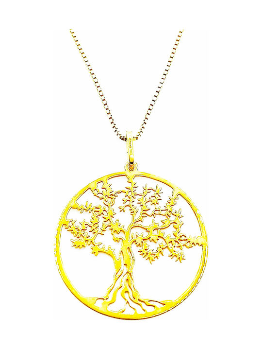 PS Silver Necklace Tree from Gold Plated Silver