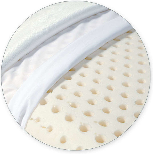Nef-Nef Homeware Kinder Schlafkissen Latex Ecru 60x40cm