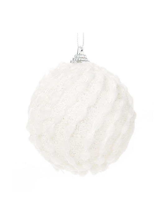 Arpimex Srl Christmas Ball Ornament White