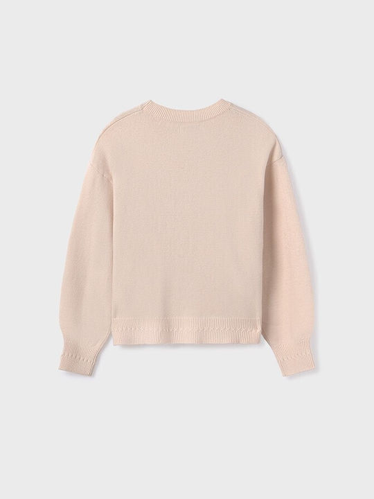 Mayoral Kids Blouse Long Sleeve Beige