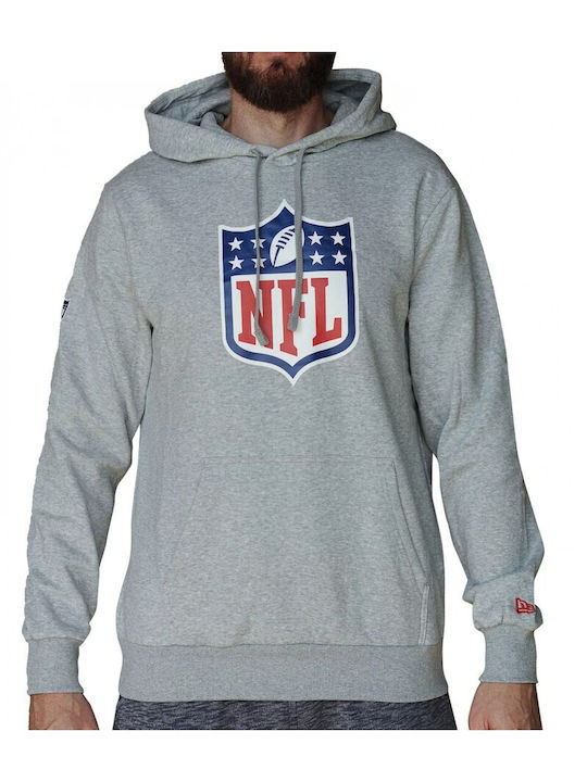 New Era Nfl Men's Sweatshirt with Hood Gray