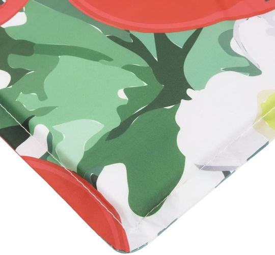 vidaXL Multicolour Sunbed Cushion with Backrest 186x58cm