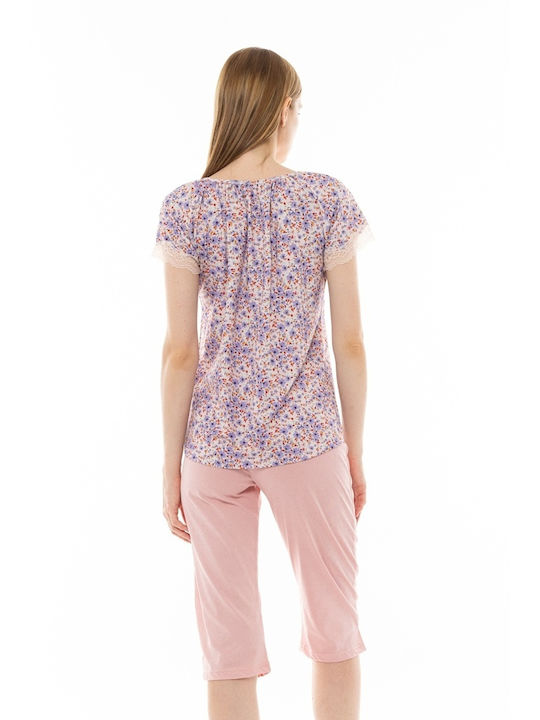 Pink Label De iarnă Set Pijamale pentru Femei Violet