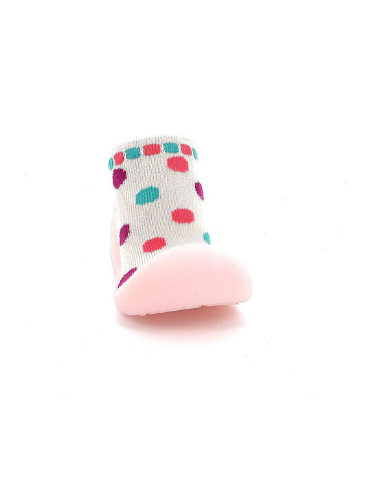 BigToes Kinder Haussocken Rosa