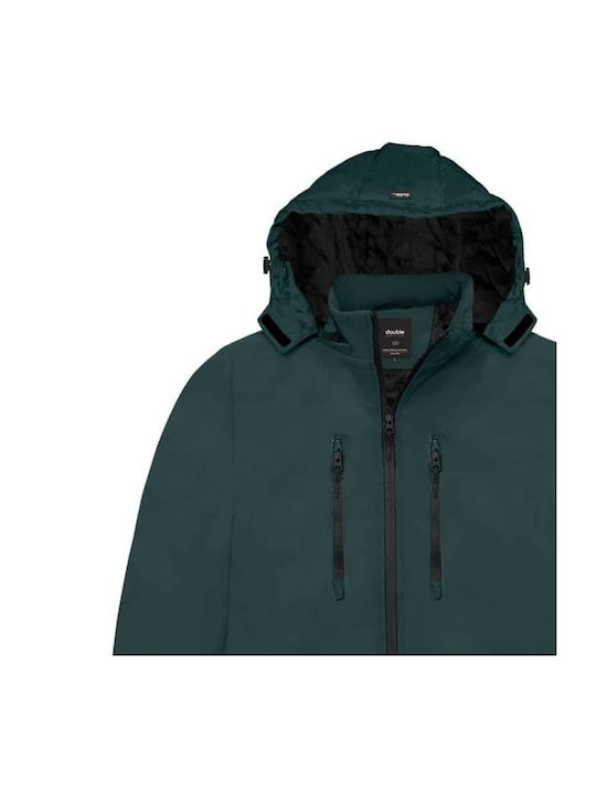 Double Men's Winter Jacket Green