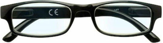 Eyelead Β187 Reading Glasses +2.50 in Black color B 187