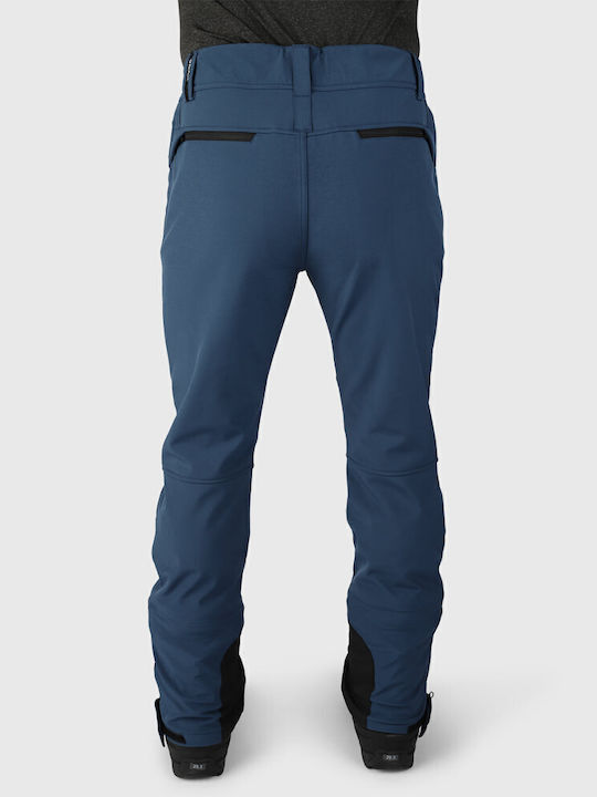Huygens Herren-Sweatpants mit Gummizug Blau