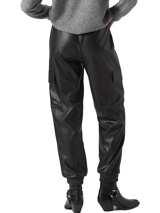 Vero Moda Femeiesc Tesatura Pantaloni Cargo Negru