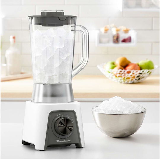 Moulinex Blendeo Μπλέντερ με Πλαστική Κανάτα 1.5 lt 450W Λευκό