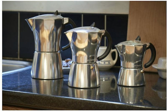 Aerolatte MV-1-6AL Μπρίκι Espresso 6cups Ασημί