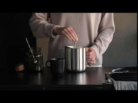 Eva Solo Filterkaffeemaschine Handbetrieb Rostfreier Stahl Silber 1lt