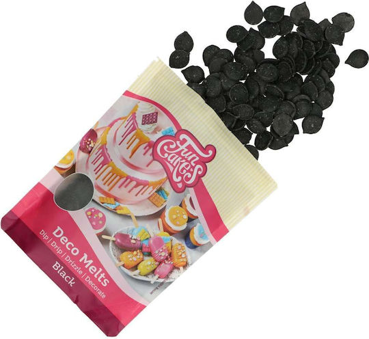 Fun Cakes Διακοσμητική Τρούφα Μαύρη 250gr F25150