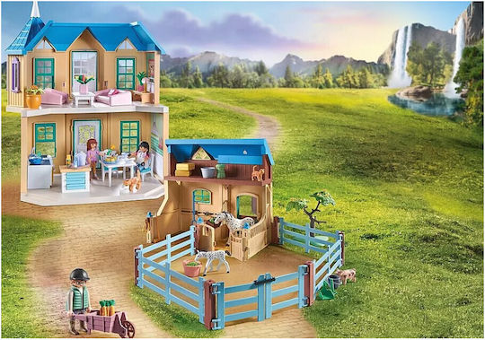 Playmobil Pferde des Wasserfalls Große Ranch für 5-12 Jahre