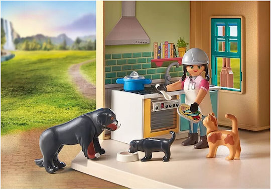 Playmobil Pferde des Wasserfalls Große Ranch für 5-12 Jahre