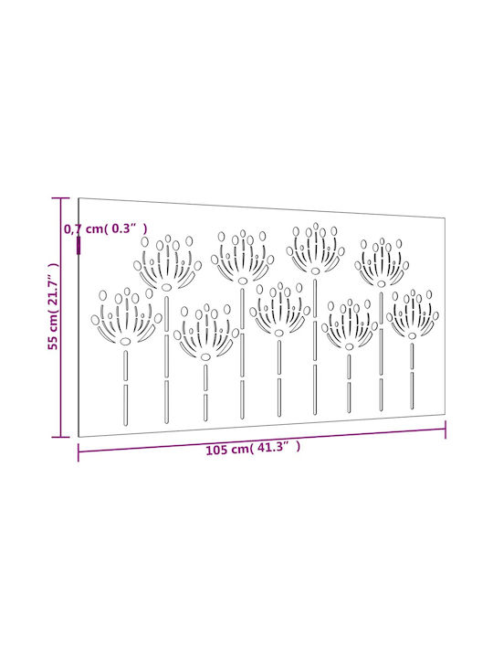 vidaXL Πίνακας σε Καμβά 105x55cm
