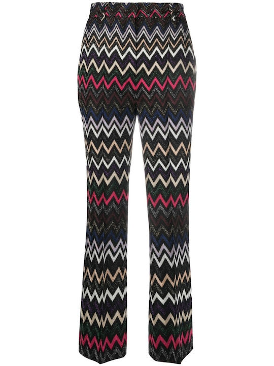 Women's Fabric Capri Trousers Regular Fit