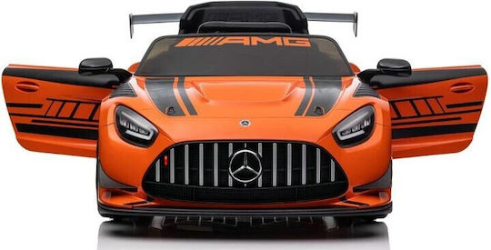 Amg Gt3 Einsitzer mit Fernbedienung Lizenziert 12 Volt Orange für 3+ Jahre