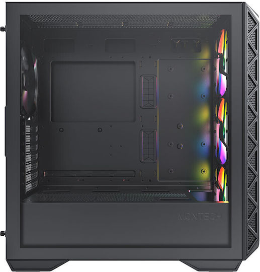 Montech Air 903 Max Gaming Midi Tower Κουτί Υπολογιστή με Πλαϊνό Παράθυρο Μαύρο