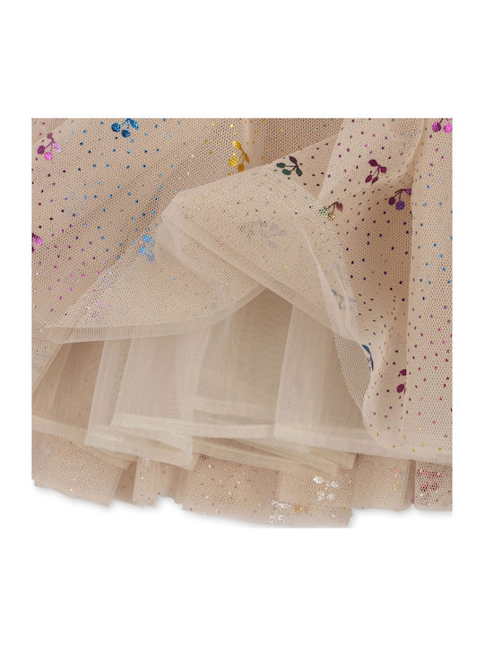 Children's Dress Tulle Burgundy