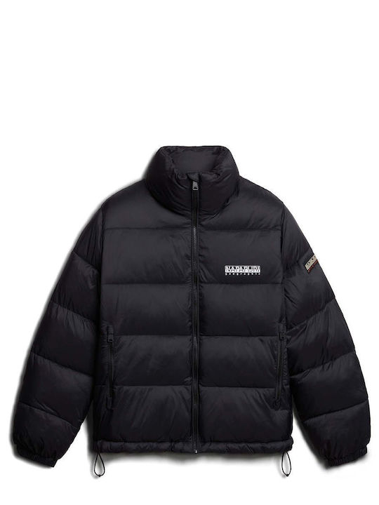 A-box Scurt Jachetă de femei Puffer Negru