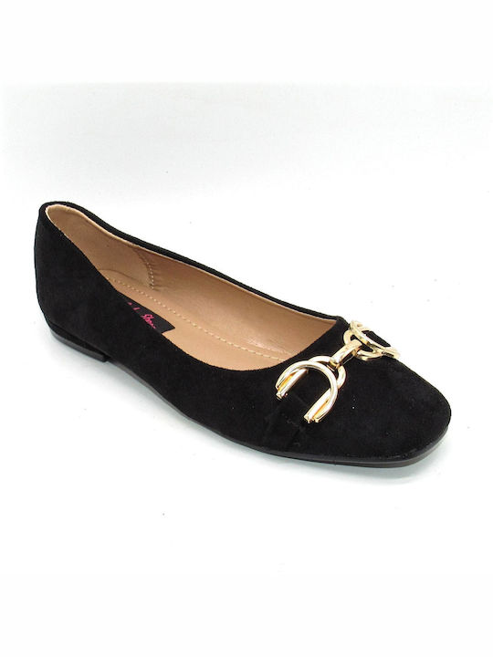 Super Mode Ballerinas Black