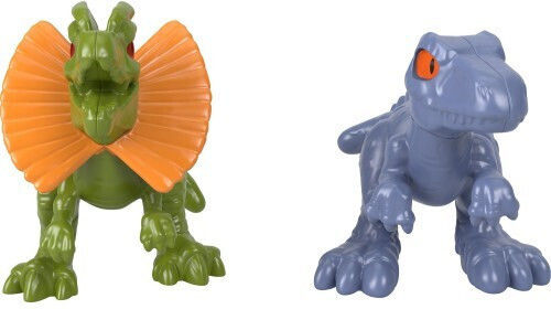 Mattel Imaginext Giga И Дилофозавър Джурасик Свят За 3+ Години 6см
