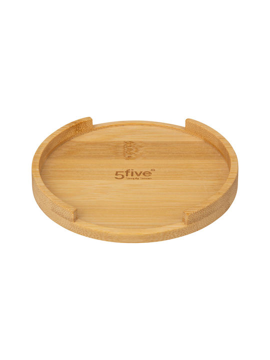 5Five Wooden Cutlery Drainer White