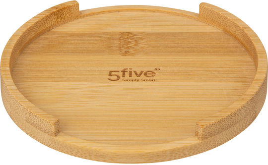 5Five Wooden Cutlery Drainer White