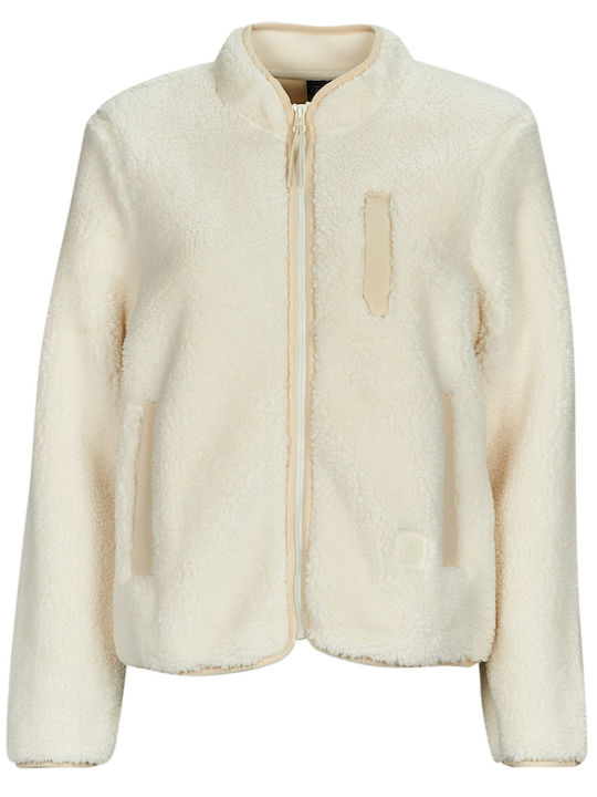 W Wuzer Fuzzar Damen Jacke in Beige Farbe