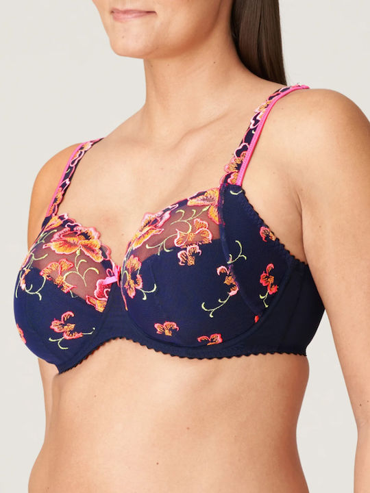 Primadonna Bra without Padding Underwire Blue