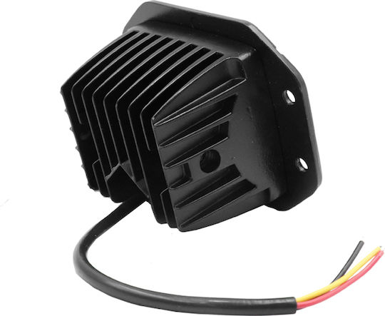 Squareς Waterproof Headlights Car LED 12V 36W 12cm with White Lighting 1pcs