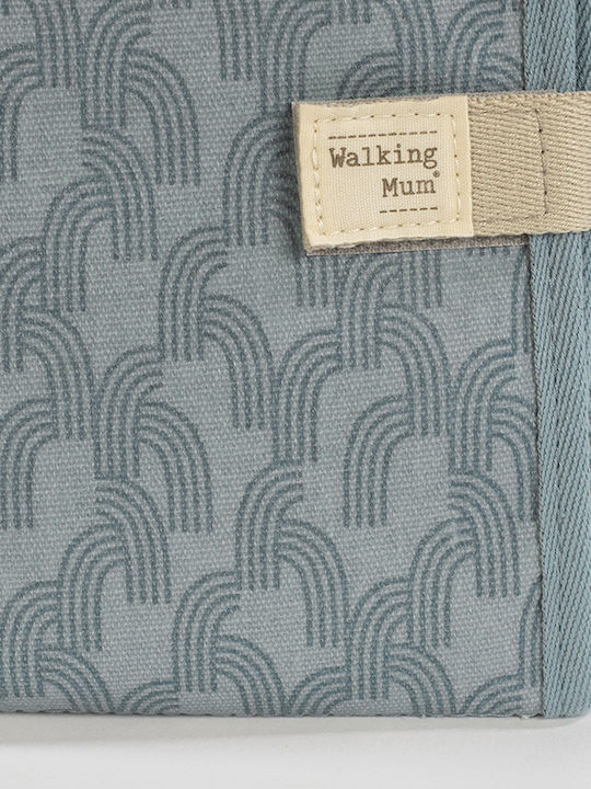 Walking Mum Portable Changing Pad made of Fabric Multicolour for Bed