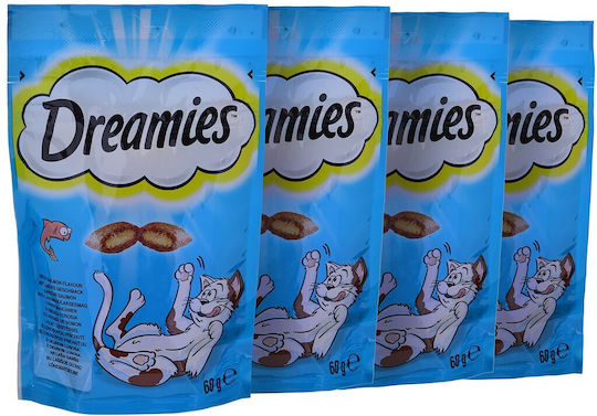 Dreamies Dreamies Variety Κροκέτα με Κοτόπουλο / Σολομό για Ενήλικες Γάτες 720gr