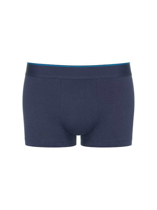 Ever Airy H Hipster Ανδρικά Μποξεράκια Μπλε με Σχέδια 2Pack