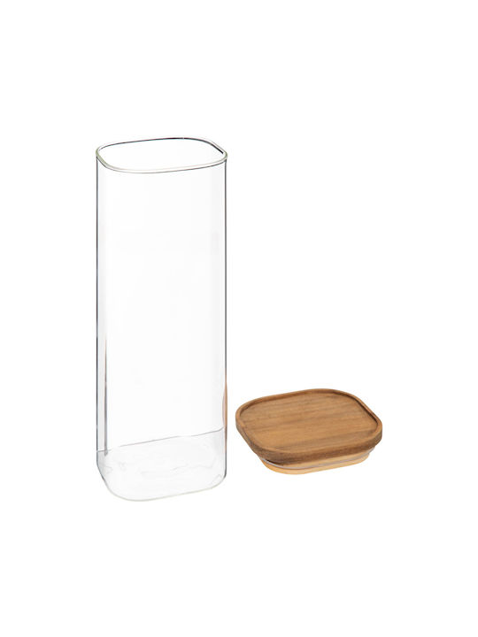 Spitishop Glass General Use Vase with Airtight Lid 2000ml