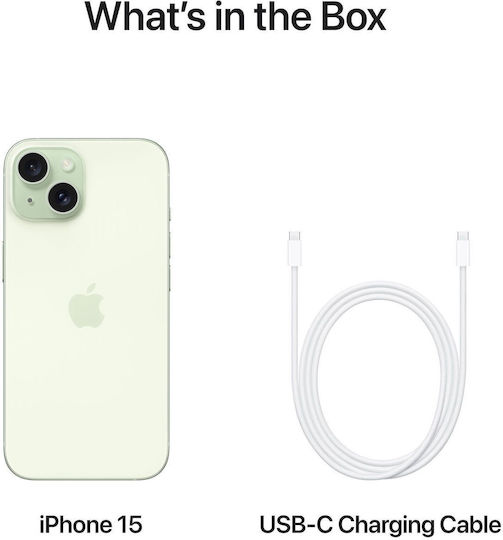 Apple iPhone 15 (6/256GB) Πράσινο