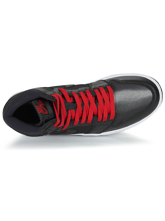 Air  1 Retro Bloodline GS Αθλητικά Παιδικά Παπούτσια Μπάσκετ με Κορδόνια Μαύρα