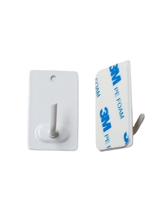 Wandhalterung Metall Weiß 5052-OA 26x43cm 3 Stück