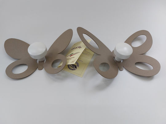 Arti E Mestieri Butterfly Μεταλλική Μονή 23.5cm Arti E Mestieri Butterfly Μεταλλική Μονή 23.5cm