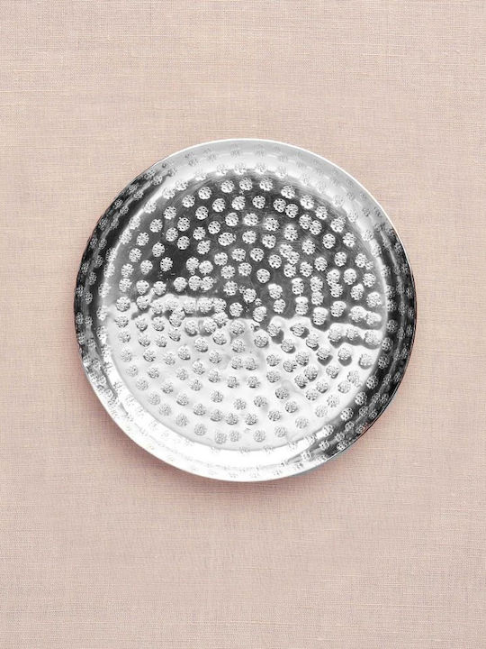 Butlers Decorative Aluminum Platter Silver 27x27x5cm