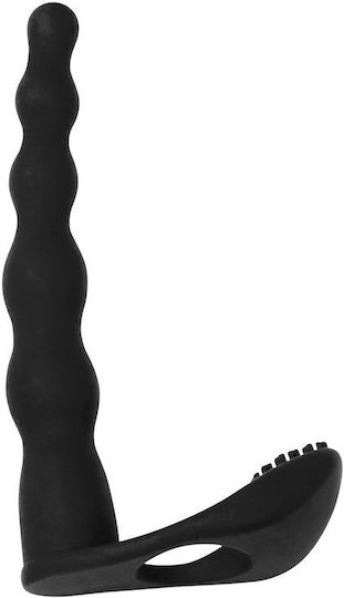 Passion Strapless Strap On με Dildo σε Μαύρο Χρώμα